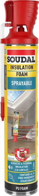 Soudal Sprayable Insulating Foam