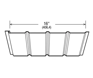 Gentek Aluminum Soffit 4 Panel Solid Bright White